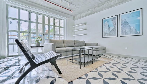 w Cozy 2BR in Plaza Herrera - Foto 5, Habitación