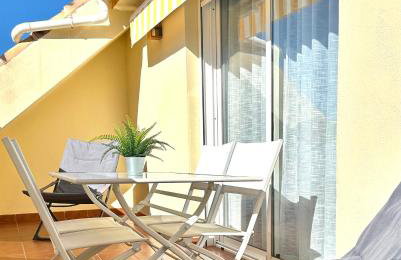 Ático con terraza cerca del mar los Boliches - Foto 9