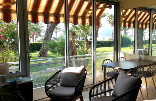 Garden and beach sea view apartment Cannes - Foto 16