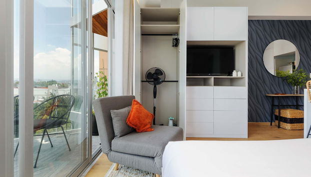 w Fantastic Loft w Perfect View in Roma Norte - Foto 2, Habitación