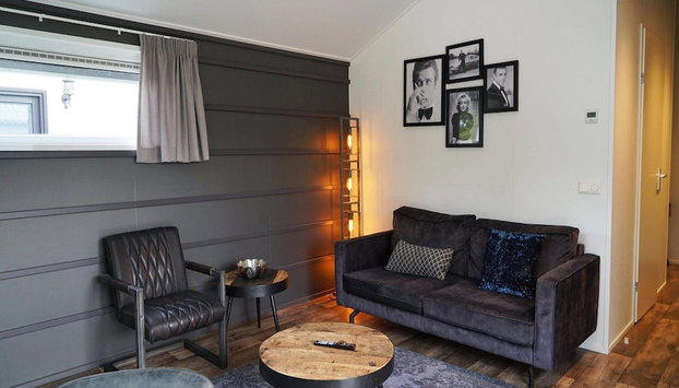Modern Chalet in Kampen in Holiday Park - Photo 5, Living room