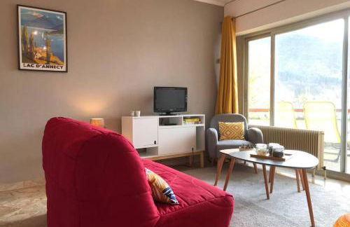 CHEZ JACQUES - terrasse avec vue lac et montagne - Foto 9