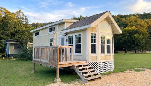 Pets Welcome Tiny House + Guadalupe River Access - Foto 3