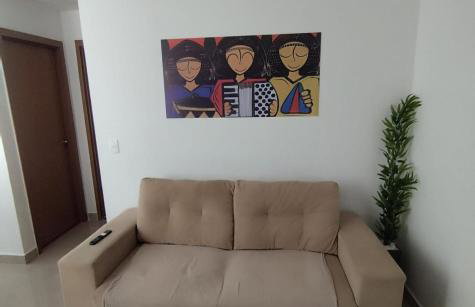 FLAT ACONCHEGANTE poucos min da praia - Foto 41