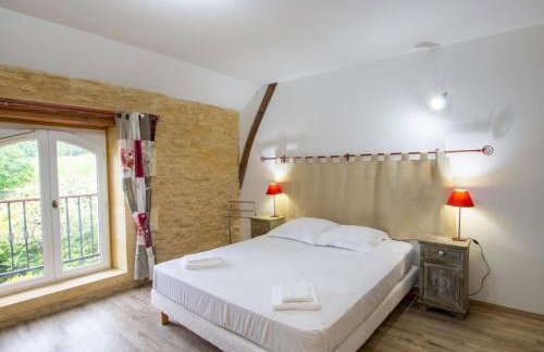 Maison en pierre climatisée avec piscine privée en Dordogne - FR-1-616-512 - Foto 23