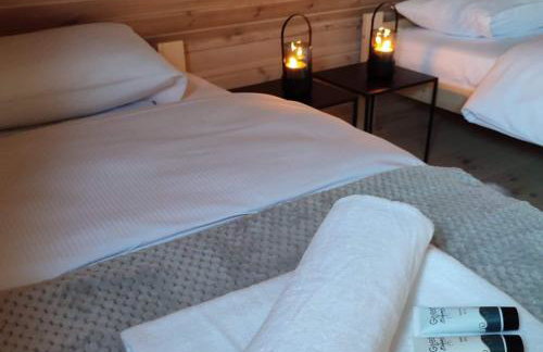 Sauna balia - Nowa Osada Domki przy plaży - całoroczne domki na Mazurach - Foto 16