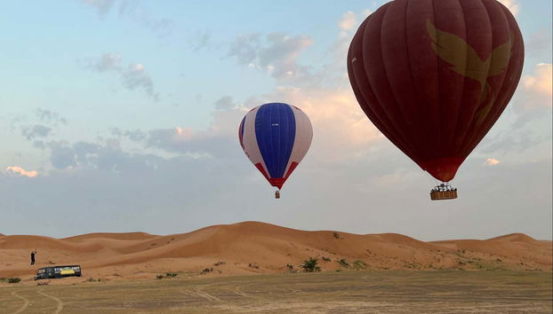 Disfrutaremos de una inolvidable experiencia al amanecer