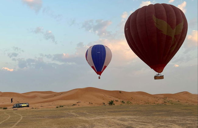 Paseo en globo por el desierto de Ras al Khaimah al amanecer - Foto 3