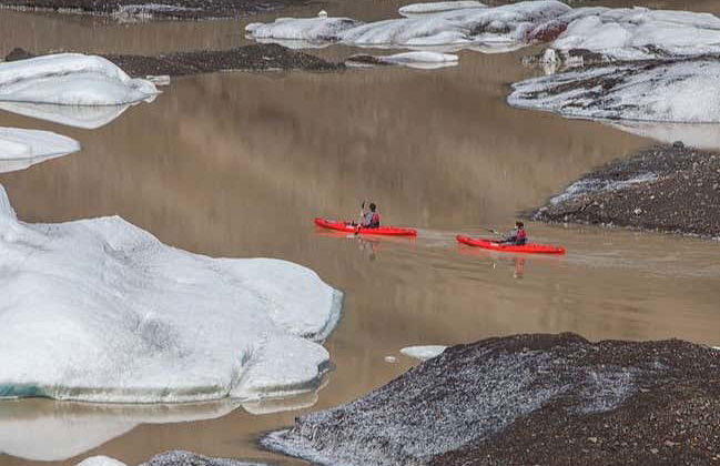 Tour en kayak por el glaciar Sólheimajökull - Foto 4