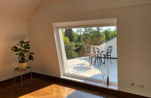 Design-Loft mit 2 Balkonen am Stadtwald - 20 min zur Messe Düsseldorf - Foto 17