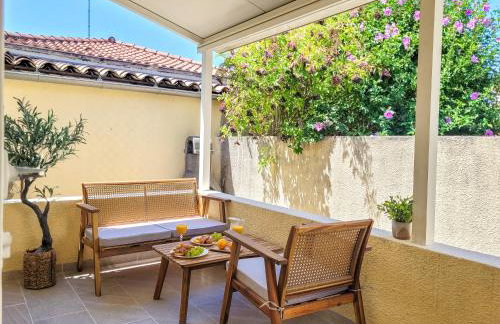 Studio double climatisé avec terrasse - Proche Tram & Centre - Foto 10