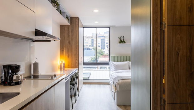 w Phenomenal Loft in Chapinero - Foto 2, Habitación