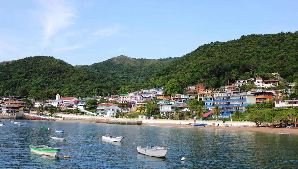 Paisajes de la isla de Taboga