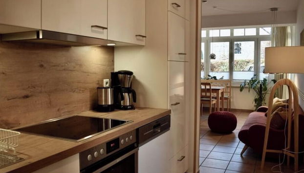 Herring Gull in the Villa Meernixe Binz - Foto 4, Cocina privada