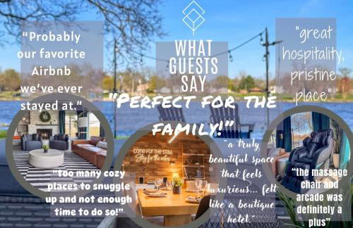 Waterfront Home with Arcade, MassageChair, Firepit, Infinity Game Table - Foto 12