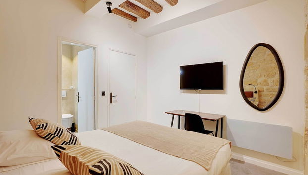 Intimate cocoon near Place des Vosges Bastille - Foto 5, Habitación