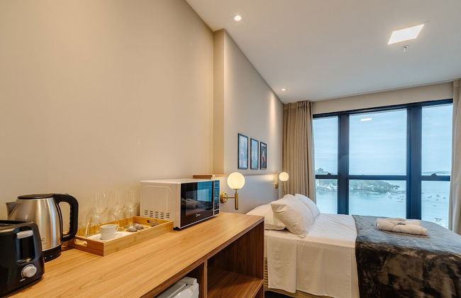 MHFA Studios em Prédio Luxuoso Vista Mar - Foto 61