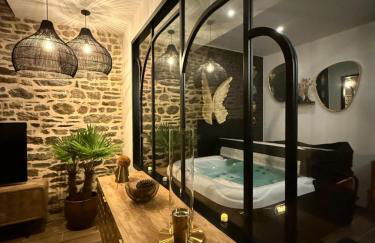 ECRIN DE CHARME 4 étoiles Jacuzzi privé 2 pers - Foto 15