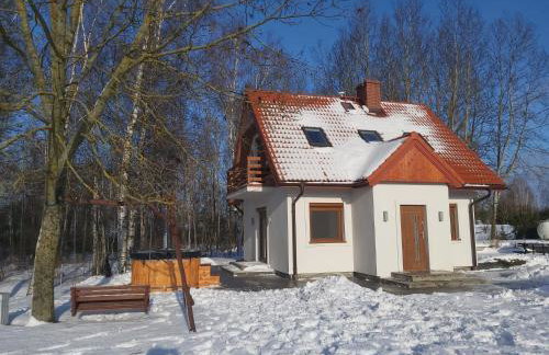 Caloroczny domek letniskowy ze stawem - Foto 46