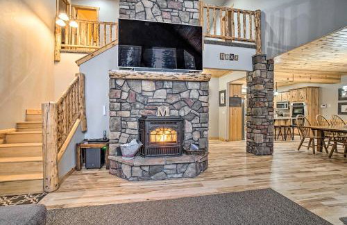 Garden Valley Cabin with Loft and Large Deck! - Foto 6