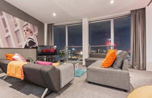 #25 World Famous Rotunda 18th floor skyline views - Near Bullring - Sleeps 4 - "Perfect for contractors and families" - Foto 37