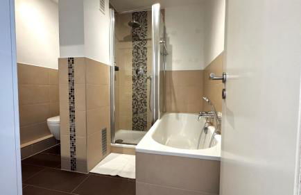 HyggeLiving - DELUXE - 90qm - Balkon - Gartenblick - 55 Zoll TV - Boxspringbetten - Hunde - Kinder - Fahrradkeller - Foto 29