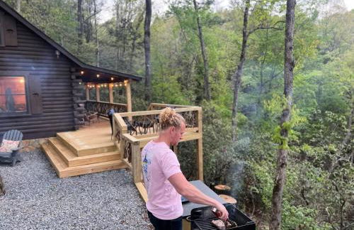 Log Cabin with Mountain View and Privacy - Foto 34