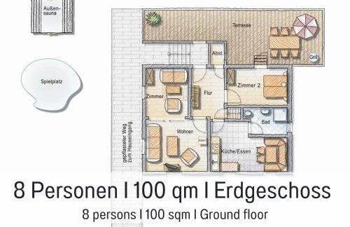 Chalet Salzenweiler eingezäunt - Sauna - Kamin - Wlan - Photo 35