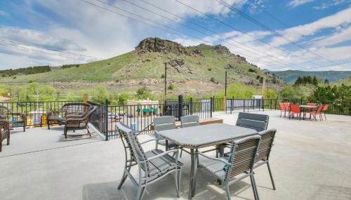 Central Lava Hot Springs Studio with Deck and Views! - Foto 2