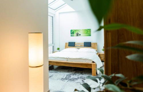 Dreamapartment La Vigna "Stone" Suite mit eigenem Indoorpool & Sauna & Grillhütte - Weil am Rhein - Foto 15