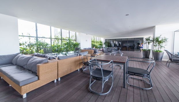 Sitzecke in der Lobby