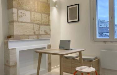 Studio ultra centre libourne - jacuzzi & vidéoprojecteur - Foto 7