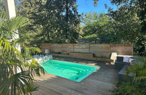 Appartement privé, piscine jacuzzi dans les bois - Foto 7