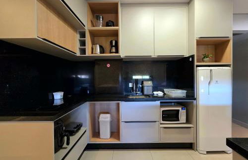 Flat novo e moderno, 4 pessoas ao lado do Paraguai - Foto 3