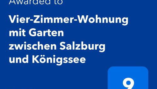 Vier-Zimmer-Wohnung mit Garten zwischen Salzburg und Königssee - Foto 3