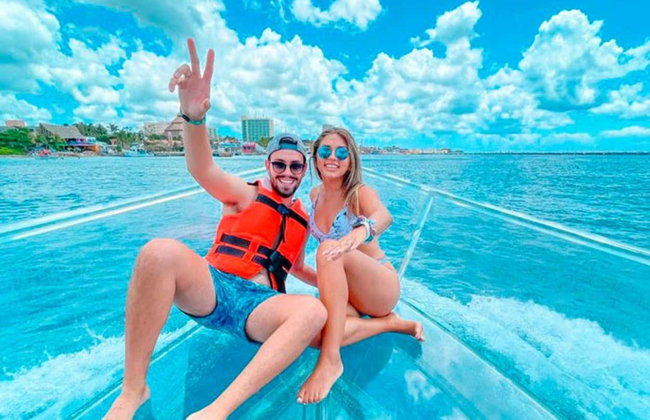 Paseo en barco con fondo de cristal - Foto 12