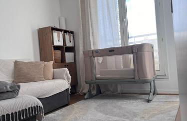 Cosy Flat - Villiers City Center - RER A & E - between Paris & Disney - Foto 12