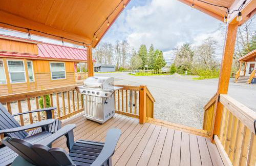 Rainforest Tiny Home Retreat Nordic - Foto 7