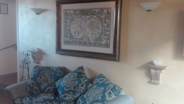 Zona de estar del vestíbulo