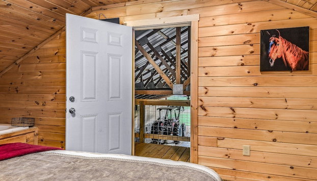 Double L Ranch 1 Bedroom Farmhouse by RedAwning - Foto 5, Habitación