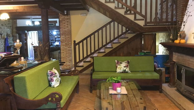 Zona de estar del vestíbulo