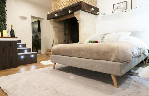 La Suite, love room, Grand Jacuzzi, port de plaisance de Saint Valery En Caux - Foto 3