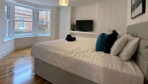 De Parys Self Catering Flat 2 in Bedford - Foto 5, Habitación