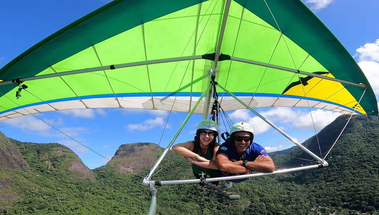 Profitez du vol en deltaplane à Rio de Janeiro