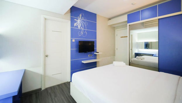 Strategic And Comfy 2Br Apartment At Trillium Residence - Foto 5, Habitación