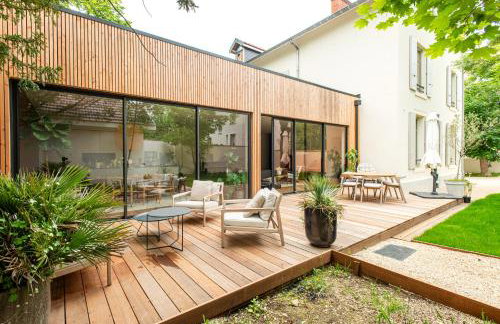 Villa Marie climatisation piscine & jardin Dijon centre - Foto 18