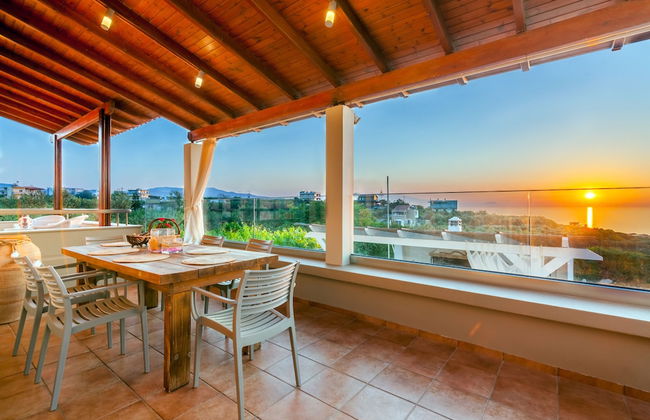 Vineyard Pool Villa Sea View Crete - Foto 34