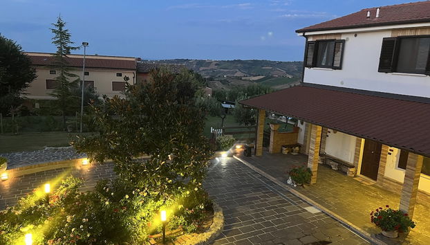 Façade de l’hébergement