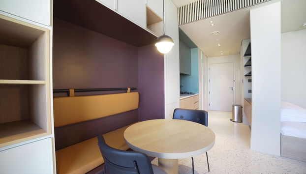 Modern Executive Studio Burj View Upside Living - Foto 5, Habitación