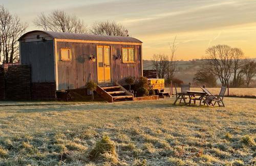 Honey Bee - Comfortable luxury shepherds hut with hot tub - Foto 6